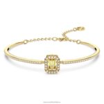 tisícročia náramok osemhranný rez, dlažba, žltá, pozlátená B8ZNT489 Swarovski šperky