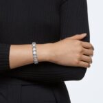 tisícročia náramok osemhranný výbrus, biely, rhodiovaný B8ZNT572 Swarovski šperky - Image 5