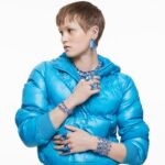 tisícročia náramok osemhranný výbrus, modrý, rhodiovaný B8ZNT568 Swarovski šperky - Image 5