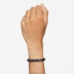 tisícročia náramok štvorcový výbrus, sivý, ruténiový B8ZNT567 Swarovski šperky - Image 5