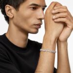tisícročia náramok triliantový výbrus, biely, rhodiovaný B8ZNT571 Swarovski šperky - Image 5