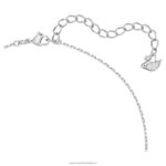 tisícročia prívesok osemhranný výbrus, biely, rhodiovaný B8ZNT41 Swarovski šperky - Image 3
