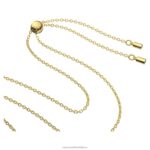 tisícročia prívesok osemhranný výbrus, zelený, pozlátený B8ZNT238 Swarovski šperky - Image 4