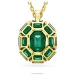 tisícročia prívesok zmiešané strihy, zelené, pozlátené B8ZNT164 Swarovski šperky - Image 5