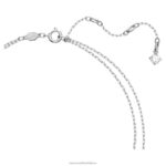 tisícročia vrstvený náhrdelník osemhranný výbrus, zelený, rhodiovaný B8ZNT61 Swarovski šperky - Image 4
