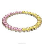 tisícročný náhrdelník hruškový rez, viacfarebný, pozlátený B8ZNT159 Swarovski šperky