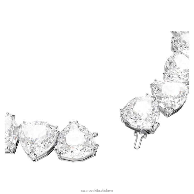 tisícročný náhrdelník nadrozmerné kryštály, triliantový brus, biele, rhodiované B8ZNT86 Swarovski šperky - Image 4