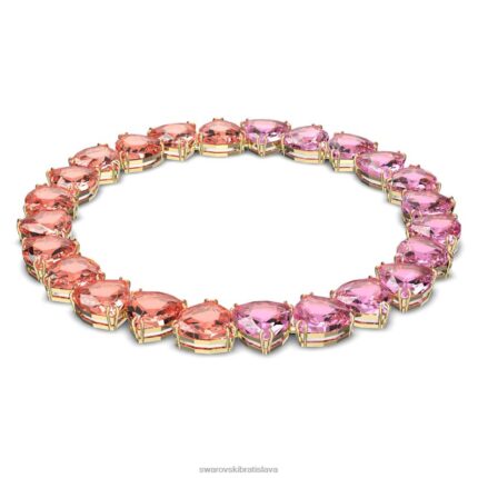 tisícročný náhrdelník nadrozmerné kryštály, triliantový brus, viacfarebné, pozlátené B8ZNT157 Swarovski šperky