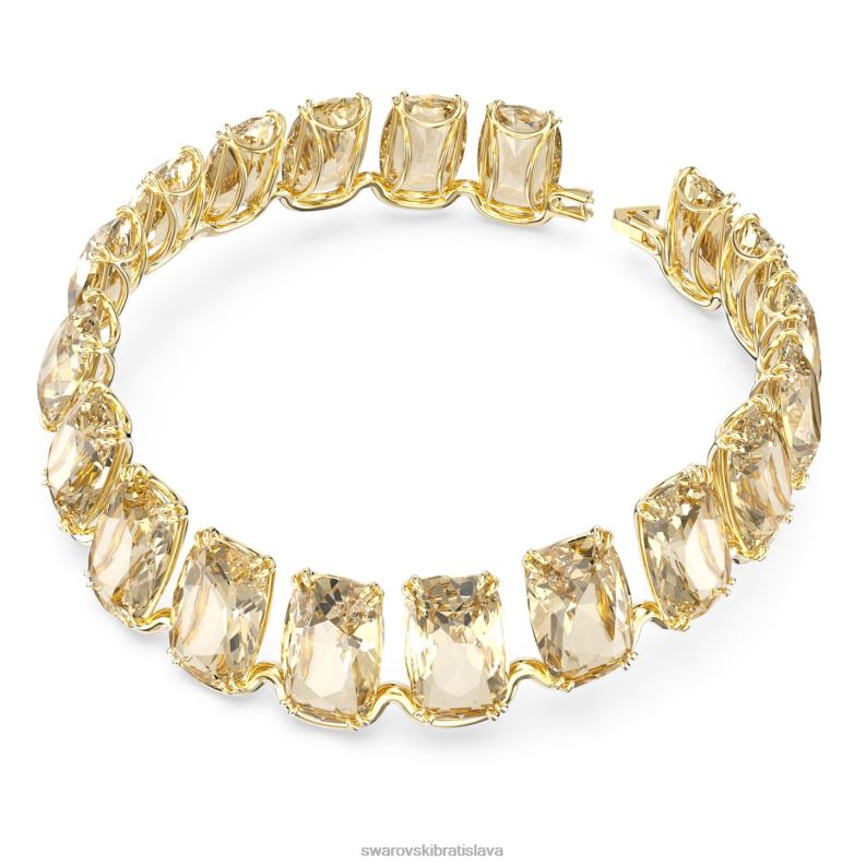 tlmič harmónie nadrozmerné plávajúce kryštály, zlatý tón, pozlátené B8ZNT361 Swarovski šperky - Image 3