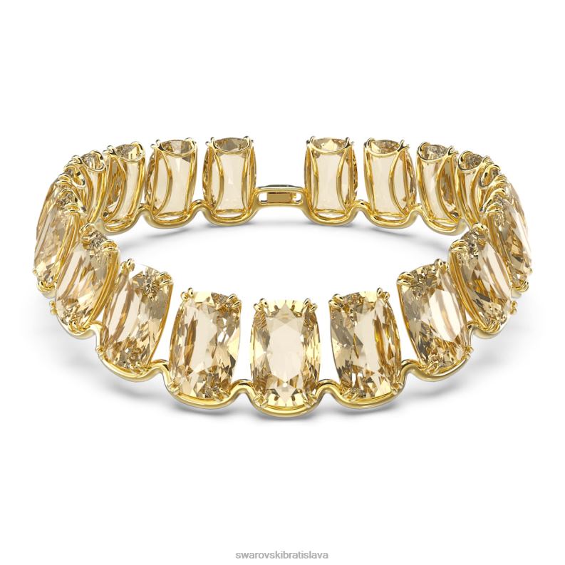 tlmič harmónie nadrozmerné plávajúce kryštály, zlatý tón, pozlátené B8ZNT361 Swarovski šperky - Image 1