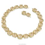tlmič harmónie vankúšový strih, zlatý tón, pozlátený B8ZNT343 Swarovski šperky - Image 3