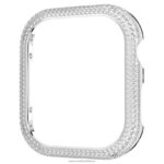 trblietavé puzdro kompatibilné s hodinkami Apple Watch strieborný tón B8ZNT1415 Swarovski príslušenstvo