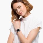 trblietavé puzdro kompatibilné s hodinkami Apple Watch strieborný tón B8ZNT1417 Swarovski príslušenstvo - Image 2