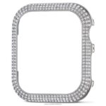 trblietavé puzdro kompatibilné s hodinkami Apple Watch strieborný tón B8ZNT1417 Swarovski príslušenstvo