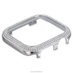 trblietavé puzdro kompatibilné s hodinkami Apple Watch strieborný tón B8ZNT1417 Swarovski príslušenstvo - Image 3