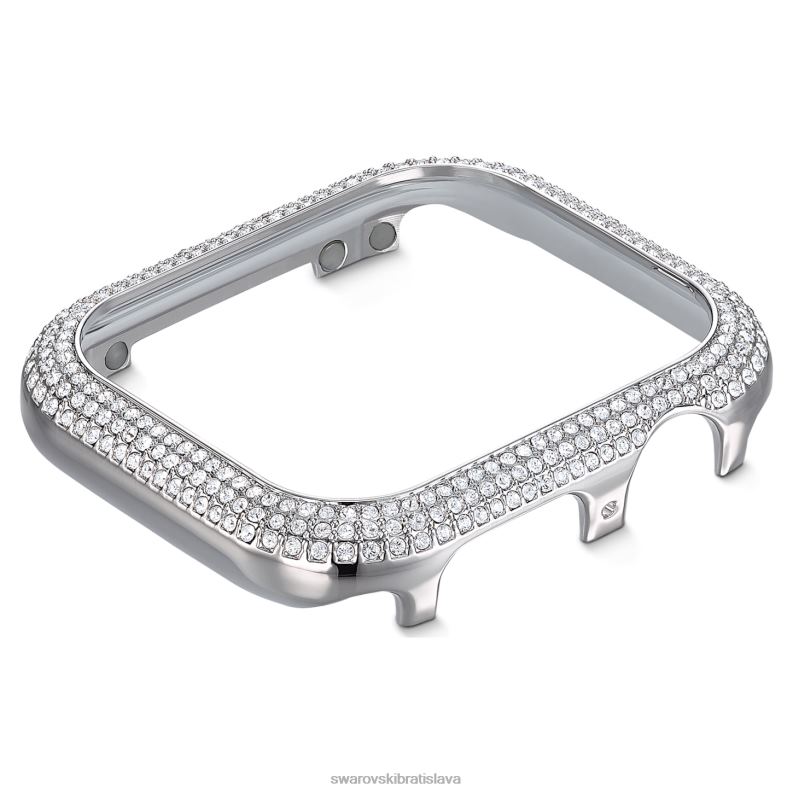 trblietavé puzdro kompatibilné s hodinkami Apple Watch strieborný tón B8ZNT1417 Swarovski príslušenstvo - Image 3