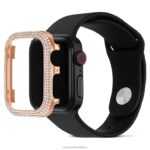 trblietavé puzdro kompatibilné s hodinkami Apple Watch tón ružového zlata B8ZNT1418 Swarovski príslušenstvo - Image 4