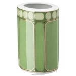 váza signum porcelán, zelená B8ZNT1781 Swarovski dekorácie - Image 3