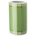 váza signum porcelán, zelená B8ZNT1783 Swarovski dekorácie - Image 2