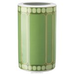 váza signum porcelán, zelená B8ZNT1783 Swarovski dekorácie