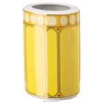 váza signum porcelán, žltá B8ZNT1777 Swarovski dekorácie - Image 3