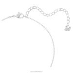 večný kvetinový prívesok kvet, ružový, rhodiovaný B8ZNT289 Swarovski šperky - Image 4