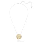 večný kvetinový prívesok kvet, žltý, rhodiovaný B8ZNT310 Swarovski šperky - Image 3