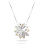 večný kvetinový prívesok kvetina, viacfarebná, povrchová úprava zmiešaný kov B8ZNT311 Swarovski šperky - Image 6