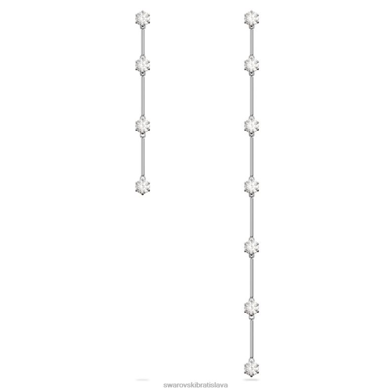 visiace_nausnice_constella_asymetricky_dizajn_okruhly_strih_biela_rhodiovane_b8znt785_swarovski_sperky.jpg visiace náušnice constella asymetrický dizajn, okrúhly strih, biela, rhodiované B8ZNT785 Swarovski šperky - Image 1