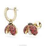 visiace náušnice idyllia lienka, červená, pozlátená B8ZNT826 Swarovski šperky - Image 4