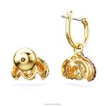 visiace náušnice idyllia lienka, červená, pozlátená B8ZNT826 Swarovski šperky - Image 5