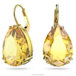 visiace náušnice tisícročia hruškový výbrus, žltý, pozlátený B8ZNT803 Swarovski šperky - Image 3