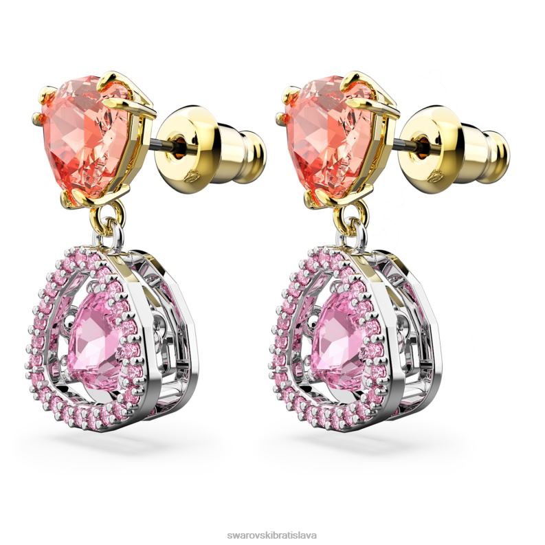visiace náušnice tisícročia triliantový strih, viacfarebný, povrchová úprava zmiešaný kov B8ZNT840 Swarovski šperky - Image 4