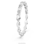 vittore prsteň markýzový strih, biela, rhodiovaná B8ZNT1004 Swarovski šperky - Image 5