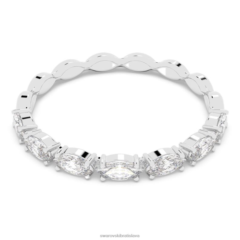 vittore_prsten_markyzovy_strih_biela_rhodiovana_b8znt1004_swarovski_sperky.jpg vittore prsteň markýzový strih, biela, rhodiovaná B8ZNT1004 Swarovski šperky - Image 1