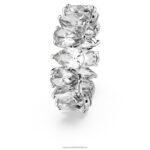 vittore prsteň zápustkový výbrus, biely, rhodiovaný B8ZNT997 Swarovski šperky - Image 4