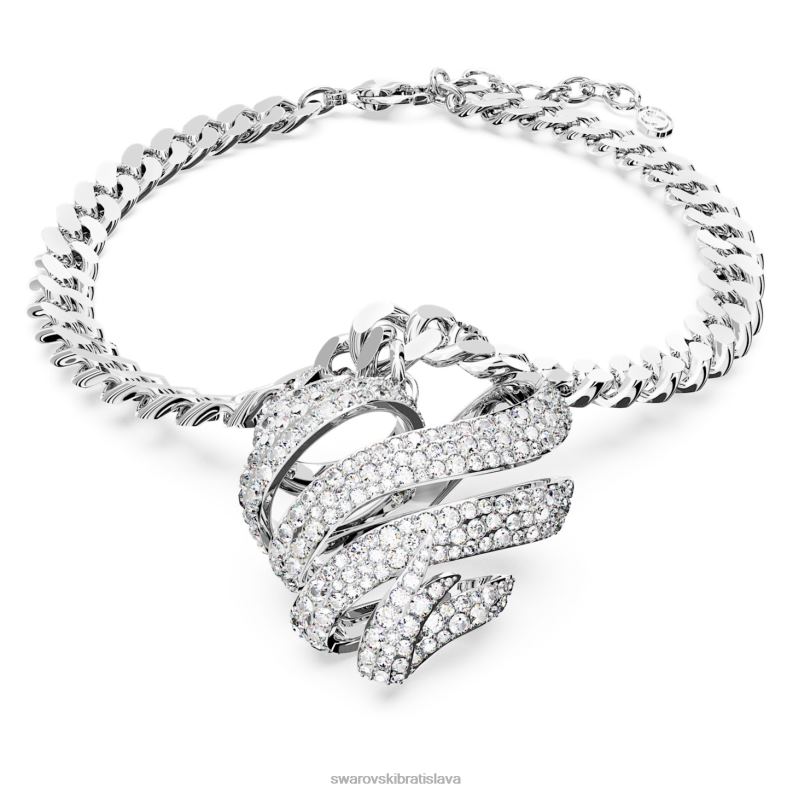volta_tlmivka_srdce_biele_rhodiovane_b8znt369_swarovski_sperky.jpg volta tlmivka srdce, biele, rhodiované B8ZNT369 Swarovski šperky - Image 1
