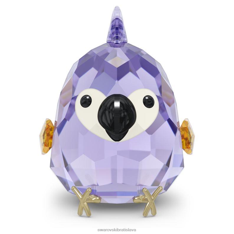 všetko, čo potrebujete, sú vtáky ara fialová zber B8ZNT1609 Swarovski dekorácie - Image 1