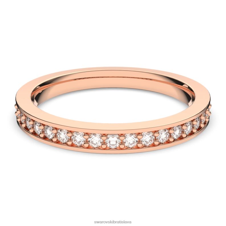 vzacny_prsten_biele_pozlatene_ruzovym_zlatom_b8znt1014_swarovski_sperky.jpg vzácny prsteň biele, pozlátené ružovým zlatom B8ZNT1014 Swarovski šperky - Image 1