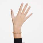 vzrušujúci náramok zmiešané strihy, biele, pozlátené B8ZNT627 Swarovski šperky - Image 2