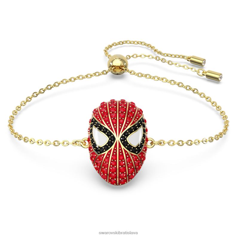 zazracny_spider_man_naramok_cervena_pozlatena_b8znt429_swarovski_sperky.jpg zázračný spider-man náramok červená, pozlátená B8ZNT429 Swarovski šperky - Image 1