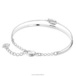 zázvorový náramok biela, rhodiovaná B8ZNT601 Swarovski šperky - Image 5