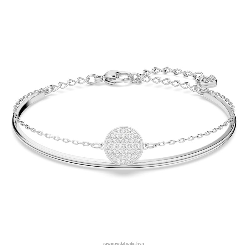 zazvorovy_naramok_biela_rhodiovana_b8znt601_swarovski_sperky.jpg zázvorový náramok biela, rhodiovaná B8ZNT601 Swarovski šperky - Image 1