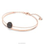 zázvorový náramok sivá, pozlátená ružovým zlatom B8ZNT605 Swarovski šperky - Image 3
