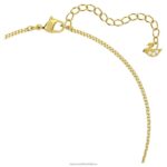 zázvorový vrstvený prívesok červená, pozlátená B8ZNT308 Swarovski šperky - Image 3