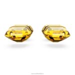 žiarivé napichovacie náušnice žltá, pozlátená B8ZNT715 Swarovski šperky - Image 3