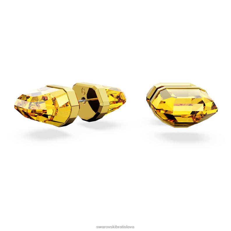 ziarive_napichovacie_nausnice_zlta_pozlatena_b8znt715_swarovski_sperky.jpg žiarivé napichovacie náušnice žltá, pozlátená B8ZNT715 Swarovski šperky - Image 1